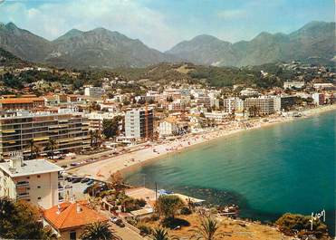 / CPSM FRANCE 06 "Cap Martin, ses plages vers Menton"