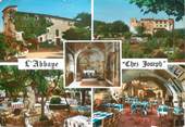 06 Alpe Maritime / CPSM FRANCE 06 "La Colle sur Loup, l''abbaye, hôtel restaurant"