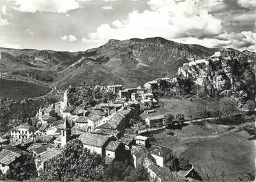 / CPSM FRANCE 06 "Gilette, vue générale et le château Féodal"