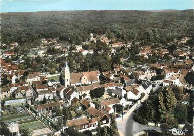 / CPSM FRANCE 77 "Bourron, vue générale aérienne"