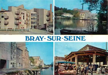 / CPSM FRANCE 77 "Bray sur Seine "