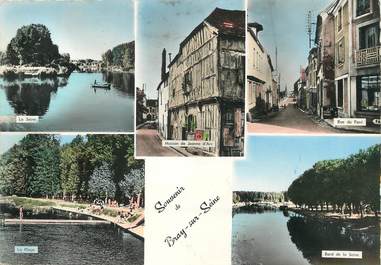 / CPSM FRANCE 77 "Souvenir de Bray sur Seine"