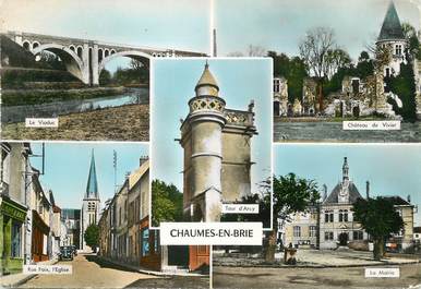 / CPSM FRANCE 77 "Chaumes en Brie "