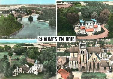 / CPSM FRANCE 77 " Chaumes en Brie "