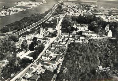 / CPSM FRANCE 77 "Cannes écluse, vue aérienne"