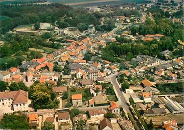 / CPSM FRANCE 77 "Claye Souilly, vue générale aérienne"