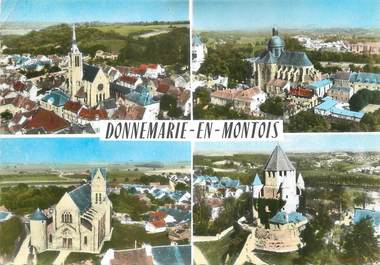 / CPSM FRANCE 77  "Donnemarie en Montois "