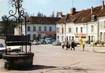 / CPSM FRANCE 77 "Donnemarie en Montois, place du marché"