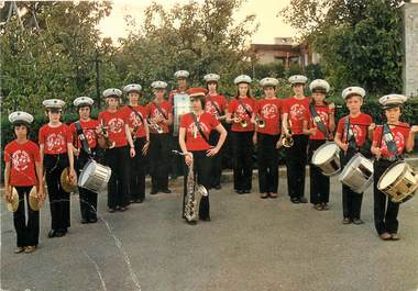 / CPSM FRANCE 77 "La Ferté Gaucher, Le réveil Fertois" / FANFARE