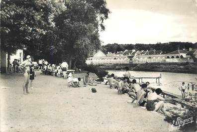 / CPSM FRANCE 77 "La Ferté sous Jouarre, la plage au bord de la Marne"