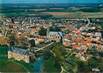 / CPSM FRANCE 77 "Fontenay Tresigny, vue générale aérienne "