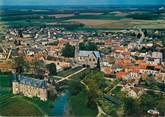 77 Seine Et Marne / CPSM FRANCE 77 "Fontenay Tresigny, vue générale aérienne "