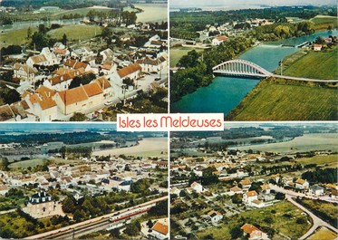 / CPSM FRANCE 77 "Isles Les Medeuses"
