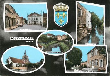 / CPSM FRANCE 77 " Jouy sur Morin "