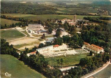 / CPSM FRANCE 77 "Gurcy le Chatel, vue aérienne, école nationale de Métiers Electricité de France"