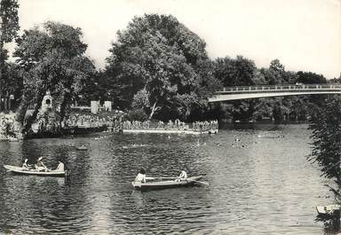 / CPSM FRANCE 77 "Isles Les Villenoy, la plage"