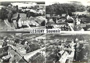 / CPSM FRANCE 77 "Lesigny, souvenir"