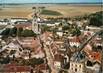 / CPSM FRANCE 77 "Lorrez Le Bocage, vue générale aérienne et les HLM"