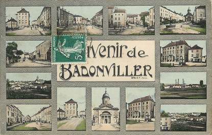 CPA FRANCE 54 "Badonviller" / Vues de la ville