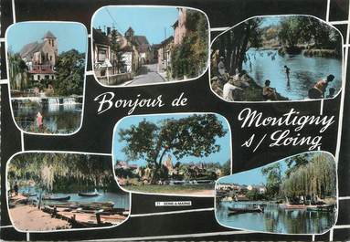 / CPSM FRANCE 77 "Montigny sur Loing"