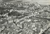 77 Seine Et Marne / CPSM FRANCE 77 "Nemours, la place du marché, l'église et le grand pont"