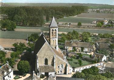 / CPSM FRANCE 77 "Noisy sur école, l'église"