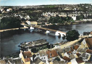 / CPSM FRANCE 77 "Saint Mammès, la seine et le pont"