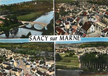 / CPSM FRANCE 77 "Saacy sur Marne "