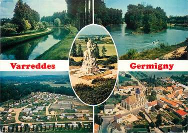 / CPSM FRANCE 77 "Varreddes Germigny, canal de l'Ourcq"