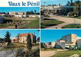 77 Seine Et Marne / CPSM FRANCE 77 "Vaux le Penil, école, nouveaux ensembles"