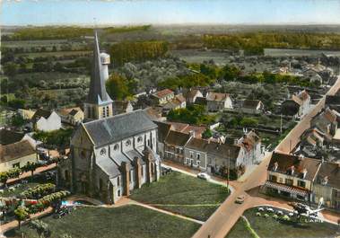 / CPSM FRANCE 77 "Villeneuve le Comte, l'église"