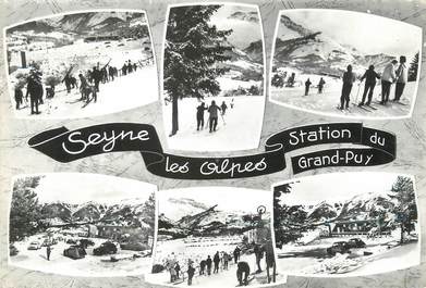 / CPSM FRANCE 04 "Seyne Les Alpes, station du grand Puy"