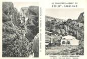 04 Alpe De Haute Provence / CPSM FRANCE 04 "Rougeon, le chalet restaurant du point Sublime"