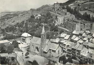 / CPSM FRANCE 04 "La Seyne Les Alpes, l'église et le fort Vauban"