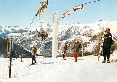 / CPSM FRANCE 05 "Abriès, arrivée du téléski" / SKI