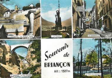 / CPSM FRANCE 05 "Souvenir de Briançon"