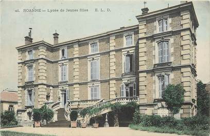 CPA FRANCE 42 "Roanne, Lycée de jeunes filles"