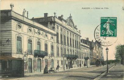 CPA FRANCE 71 "Mâcon, L'Hotel de ville"