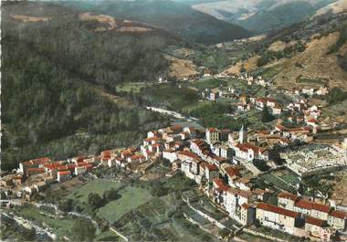 / CPSM FRANCE 07 "Saint Martin de Valamas, vue générale aérienne"