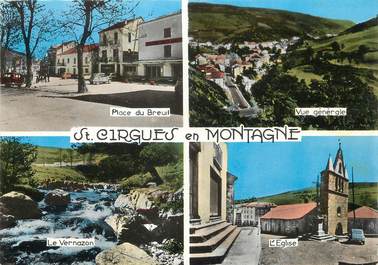 / CPSM FRANCE 07 "Saint Cirgues en Montagne"