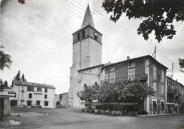 CPSM FRANCE 07 "Villeneuve de Berg, place des boeufs"