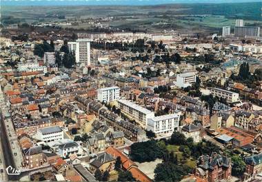 CPSM FRANCE 08 "Charleville Mézières, vue générale aérienne "