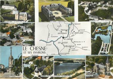 CPSM FRANCE 08 "Le Chesne et ses environs"