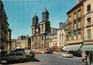 CPSM FRANCE 08 "Sedan, église Saint Charles" et place d'Armes"