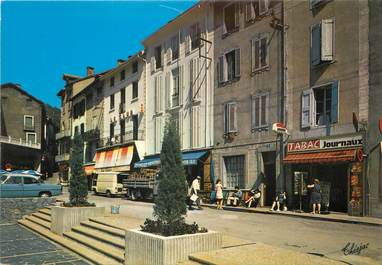 CPSM FRANCE 09 "Ax les Thermes, la place du marché"