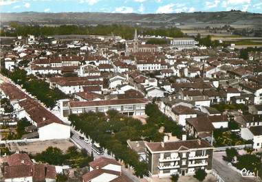 CPSM FRANCE 09 "Mazères, vue générale aérienne"