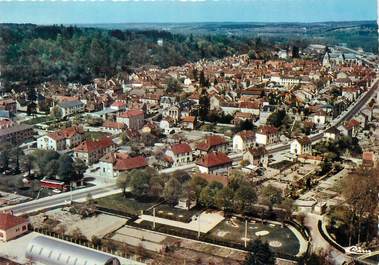 CPSM FRANCE 10 "Bar sur Seine, vue générale aérienne"