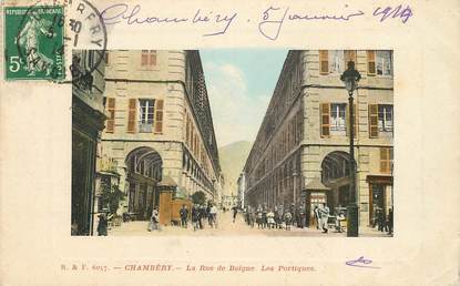 CPA FRANCE 73 "Chambéry, rue de Boigne"