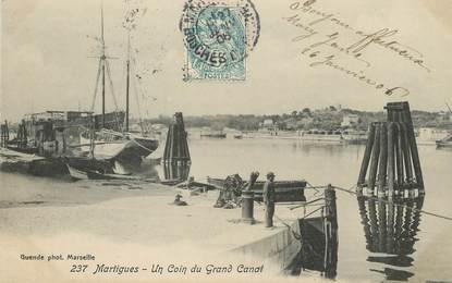 CPA FRANCE 13 "Martigues, un coin du grand canal"