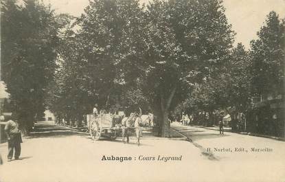 CPA FRANCE 13 "Aubagne,  cours Legrand"